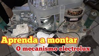 Aprenda como montar o mecanismo da lavadora electrolux 10kg part 2 🫡 [upl. by Neemsay]