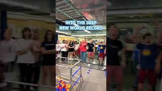 The Indubitables set the new Into the Deep world record newgame intothedeep ftc robotics wr [upl. by Adnohryt]