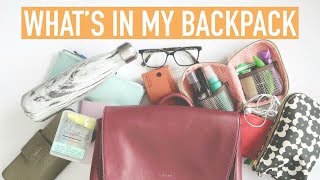 WHATS IN MY BACKPACK  University Supplies  Emergency Kit [upl. by Uon]