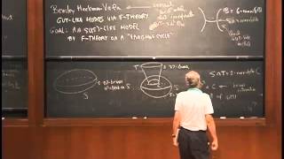 Edward Witten String Compactifications Lecture 1 of 2 [upl. by Milore819]