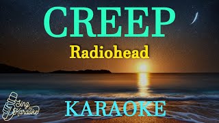 CREEP  RADIOHEAD  KARAOKE [upl. by Tterej]