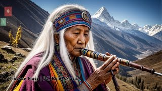 Tibetan Flute Music Flute and tibetan bowls deep meditation remove negative energy healing flute [upl. by Ok643]