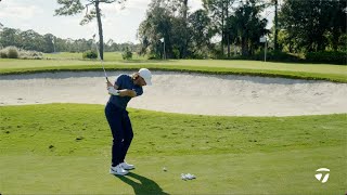 How Tommy Fleetwood Chips to ShortSided Pins  TaylorMade Golf [upl. by Schaefer]