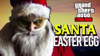 GTA V NEXT GEN SANTA CLAUS EASTER EGG [upl. by Irovi861]