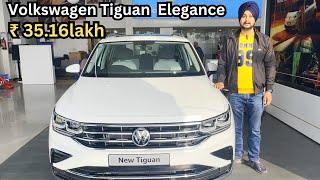 New 2024 Volkswagen Tiguan ELEGANCE  Exterior amp Interior  Power Packed Performace  ₹3516 lakh [upl. by Suravat]