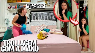 TROLLEI A MANUZINHA STAR  FINGINDO SER UM FANTASMA [upl. by Joiner35]