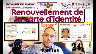 Renouvellement de la carte nationale marocaine en Europe  تجديد البطاقة الوطنية المغربية في أوروبا [upl. by Nwahser]