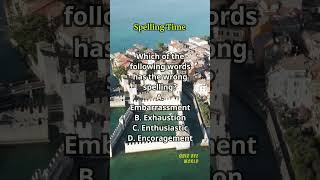 Spelling Time 541 spelling englishlearning englishvocabulary questions quiz [upl. by Sandler]