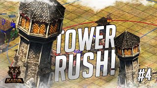 4 Tower Rush nasıl yapılır  Age of Empires 2 Öğreniyorum [upl. by Natam]