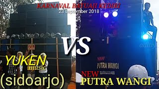 PUTRA WANGI VS YUKEN music Sidoarjo  karnaval batuaji [upl. by Fulks]