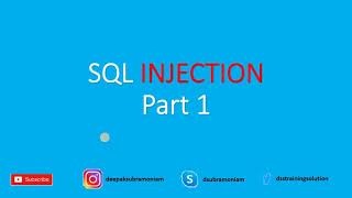 SQL INJECTION  DATABASE HACKING TECHNIQUES  PART 1  TAMIL [upl. by Yrak]