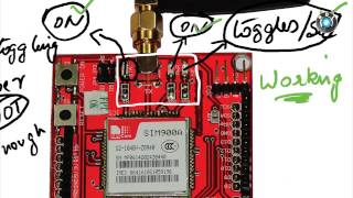 GSM GPRS SIM900A Arduino Shield [upl. by Curr161]