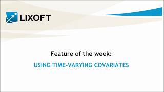 Feature of the week 15 Using timevarying covariates [upl. by Acilegna]