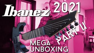 Unboxing 8 more 2021 Ibanez models [upl. by Olson]