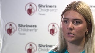 How a young girl became a health ambassador for Shriners Hospitals for Children [upl. by Skippy]