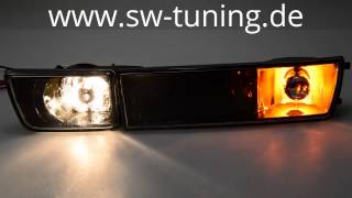 Frontblinker VW Golf IIIVento Nebelscheinwerfer black SWTuning [upl. by Aiam]