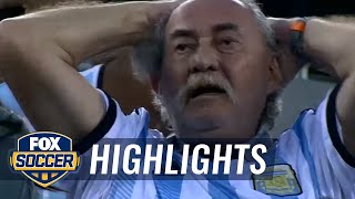 Higuain misses perfect oneonone chance vs Chile  2016 Copa America Highlights [upl. by Rodman]