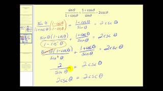 Verifying Trigonometric Identities The Fundamental Identities [upl. by Magas906]