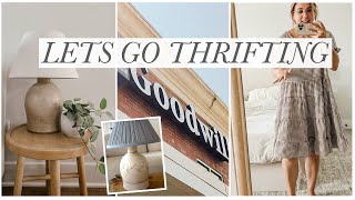 COME THRIFT WITH ME  DIY HOME DECOR THRIFT FLIP [upl. by Chiang189]