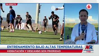 Costa Rica completó su último entrenamiento previo al juego contra Colombia [upl. by Attej]