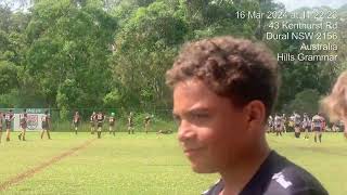 Hills Bulls 14s Div 3 vs Rouse Hill trial game 160324 [upl. by Peppy]