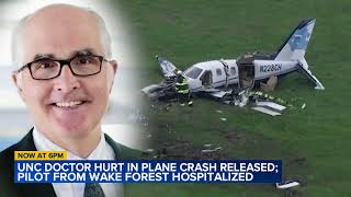 UNC doctor injured in RDU plane crash key advocate in push to reduce misuse of opioids to treat pain [upl. by Aray]