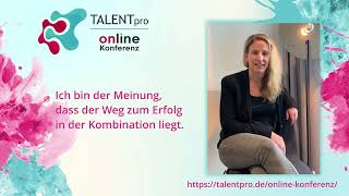 Preview KeynoteSpeakerin Agnes Koller auf der TALENTpro Online Konferenz 2023  TALENTpro [upl. by Saitam]