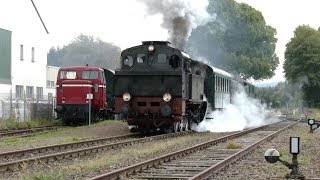 40 Jahre MuseumsEisenbahn Minden Bahnhofsfest Preußisch Oldendorf [upl. by Gem719]