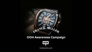 Franck Muller Unveils Vanguard Gravity Spectacle via OOH [upl. by Sarid]