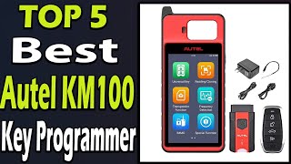 TOP 5 Best Autel KM100 Key Programmer Review 2024 [upl. by Eveleen]