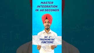 Mastering Integration  Part8  In One Minute  Trigonometric Functions  Class 12th  maths [upl. by Deering]