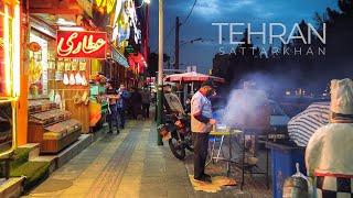 TEHRAN 2021  Evening Walk in Sattarkhan Neighborhood  تهران  ستارخان [upl. by Pierson211]