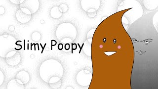 Full ver  Slimy Poopy  original song with cute character [upl. by Adham]