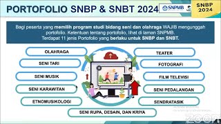 Ini Ketentuan Portofolio pada Pendaftaran SNBP dan SNBT 2024  SNPMB 2024 [upl. by Lea679]