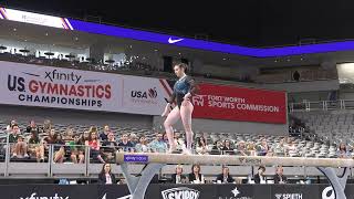 Cambry Haynes  Balance Beam  2024 Xfinity US Championships  Women Session 1 Day 1 [upl. by Pansie]