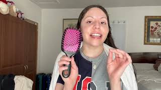 FHI HEAT UNbrush Detangling Hair Brush Review [upl. by Guenna]