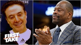 Rick Pitino interview NCAA Tournament Knicks resurgence and Patrick Ewing coaching Georgetown [upl. by Ynnad992]