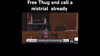 The judge is sick of the games youngthug court courtroomdrama [upl. by Neerbas273]