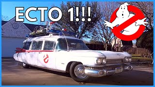 Ghostbusters ECTO1 Replica Walk Around EctoTX [upl. by Tullius]