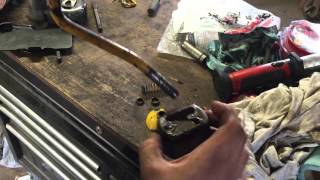 cub cadet 122 refurbish part 2 shifter problems [upl. by Derej618]