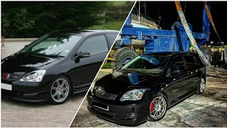 Toyota Corolla Tsport 5d 210hp Vs Honda Ep3 Type R 215220hp [upl. by Nylavad]