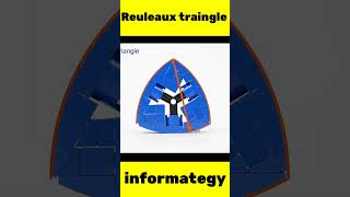 weird triangle which can replace a circle  Reuleaux triangle facts maths shorts [upl. by Adelpho]