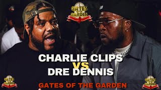 CHARLIE CLIPS vs DRE DENNIS  RAP BATTLE  GATES of the GARDEN  WILD N THE GARDEN [upl. by Htrap916]