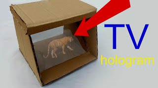 How to make hologram TV  Hologram video PKSExperiment [upl. by Ikkir]