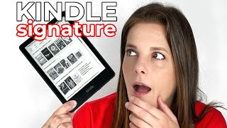 Amazon KINDLE PaperWhite Signature MÁS de TODO [upl. by Alekim]