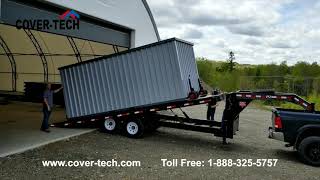 CoverTech Inc Portable Container 18883255757 [upl. by Duahsar]