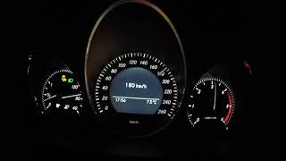 Mercedes C200 CDI Acceleration 0200 kmh [upl. by Tloh]