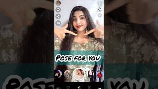 Pose for girls self photo pose ideas 💡youtuber shorts feed [upl. by Nevart397]