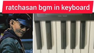 Ratchasan bgm in keyboard notes in description [upl. by Adnoluy]