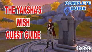 The Yakshas Wish Quest  Genshin Impact [upl. by Hemetaf]